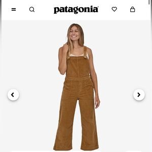 Patagonia Cropped Corduroy Overalls